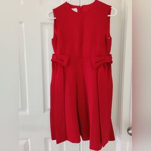 Valentino - Red Side Bow Mini Dress - size 38